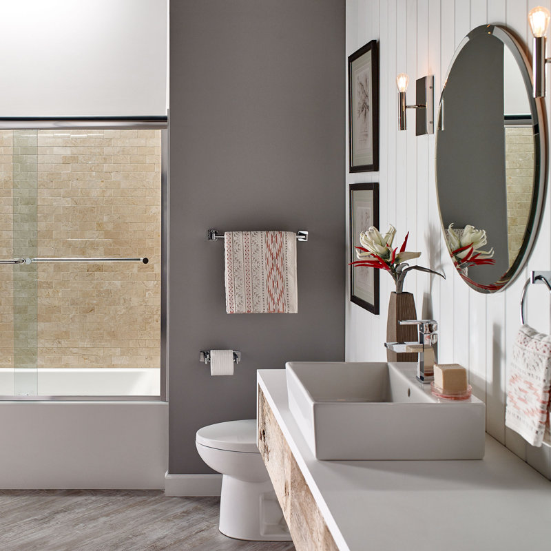 American Standard Loft 17.69'' White Ceramic Rectangular Vessel